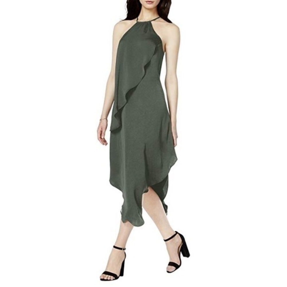 New Bar III Draped Assymetrical Casual Dress sz XL